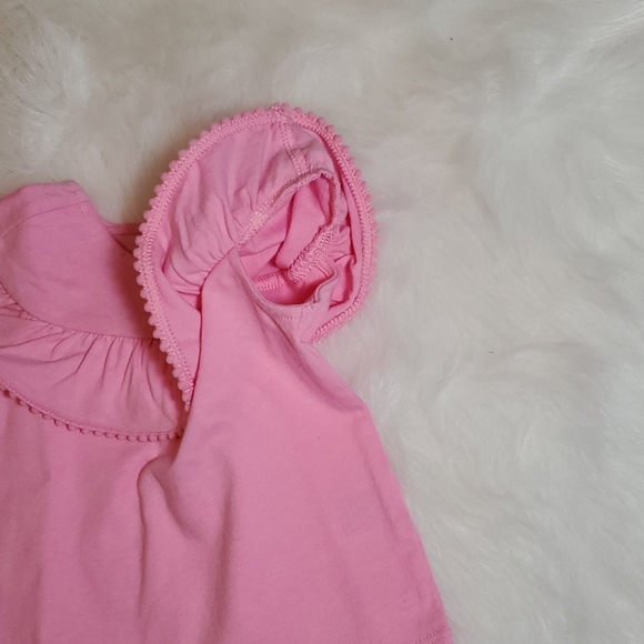 NWT JANIE & JACK baby girl 6-12 M  PINK BLOUSE - Picture 6 of 6